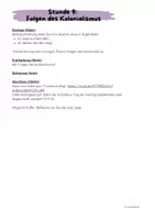 Vorschau - Arbeitsblätter - Folgen des Kolonialismus (inkl. Kritik Kolumbus-Tag) - Seite 1