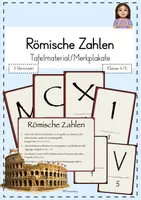 Vorschau - Arbeitsblätter - Materialpaket: Römische Zahlen - Seite 1