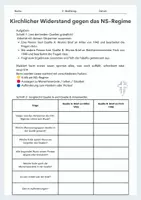 Vorschau - Arbeitsblätter - Kirchlicher Widerstand gegen das NS-Regime – Quellenarbeit zu Theophil Wurm - Seite 2