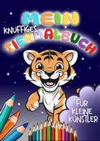 Vorschau - Arbeitsblätter - MEGA-BUNDLE: Knuffige Tierwelt (120+ Vorlagen) – Malen, Schneiden & Stempeln für Kita, Vorschule & Schulanfang - Seite 1