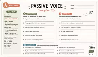 Vorschau - Arbeitsblätter - The Passive Voice (Merk- und Übungsblätter) - Seite 3