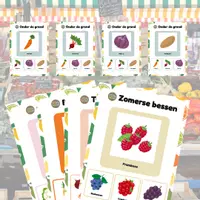 Voorbeeld - Kwartet - Thema: Groente en Fruit (Groep 1 - 5) - Voorblad
