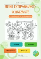 Vorschau - Arbeitsblätter - Meine Entspannungs-Schatzkiste - Ausmalkarten zur Selbstregulation - Deckblatt