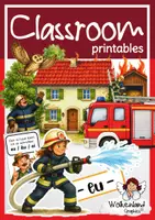 Vorschau - Stundenentwürfe - Einführung Wörter mit eu / äu / oi Laut - Feuerwehr Spielszene Comic DaZ - Deckblatt