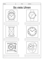Vorschau - Arbeitsblätter - Arbeitsblätter "Uhr lesen" (1. Klasse) - Seite 3