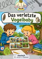 Vorschau - Fördermaterial/Inklusion - Bildergeschichte – verletztes Vogelbaby - Deckblatt