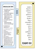 Vorschau - Mal- und Bastelvorlagen - Merkfächer - Verkaufsanzeige verfassen (Beschreiben) - Seite 2