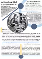 Vorschau - Arbeitsblätter - Johannes Gutenberg - Wie der Buchdruck die Welt veränderte - Seite 1