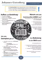 Vorschau - Arbeitsblätter - Johannes Gutenberg - Wie der Buchdruck die Welt veränderte - Seite 2