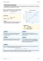 Vorschau - Arbeitsblätter - Analysis Anwendung (lin.Fkt.): IT-Datenübertragungsrate - Deckblatt
