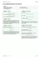 Vorschau - Arbeitsblätter - Analysis Anwendung (lin.Fkt.): Medikamentdosis nach Gewicht - Seite 1