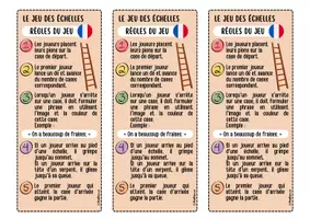 Vorschau - Spiele - Würfelspiel "Le jeu des échelles" - Mengenangaben (Quantité) - Seite 3