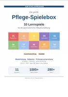 Vorschau - Spiele - Pflege-Spielebox zum Schuljahresende - Deckblatt