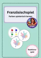 Vorschau - Spiele - Farben Reaktionsspiel | Französisch - Deckblatt