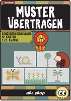 Vorschau - Arbeitsblätter - Muster übertragen - Bilder malen (12 Vorlagen) - Deckblatt
