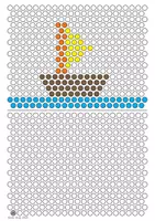 Vorschau - Arbeitsblätter - Muster übertragen - Bilder malen (12 Vorlagen) - Seite 2