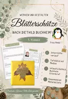 Vorschau - Stundenentwürfe - Diethild Buchheim - Blätterschätze - Werken und Gestalten 1. Klasse - Deckblatt