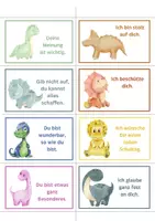 Vorschau - Poster - Mutmachkarten Dinos – Positive Affirmationen für Kinder - Seite 1