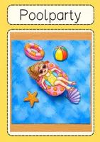Vorschau - Arbeitsblätter - Kunst Sommer Poolparty 3D Effekt Klasse 2 - 4 Urlaub - Seite 1