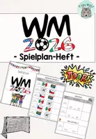 Vorschau - Arbeitsblätter - WM 2026 - Spielplan-Heft - Seite 1