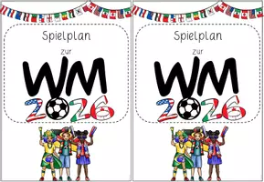 Vorschau - Arbeitsblätter - WM 2026 - Spielplan-Heft - Seite 2