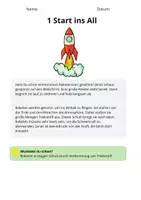Vorschau - Stundenentwürfe - Sachtexte Klasse 3 - Raketen | Arbeitsblätter Deutsch - Seite 2