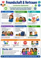 Vorschau - Poster - Freundschaft & Vertrauen – Spickzettel | Ethik - Deckblatt