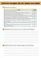 Vorschau - Arbeitsblätter - Christoph Kolumbus und der Seeweg nach Indien | 1. Entdeckungsreise nach Indien | Kl. 7/8 - Seite 3