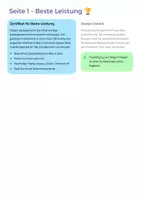 Vorschau - Arbeitsblätter - Schuljahresende Zertifikate & Urkunden – 60 kreative Awards, Fach-Zertifikate & Printables - Seite 3
