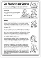 Vorschau - Fördermaterial/Inklusion - Das Feuerwerk des Generals – Lügengeschichten nach Baron Münchhausen – Kreatives Schreiben + Musterlösungen | Deutsch Klasse 5/6 - Seite 1