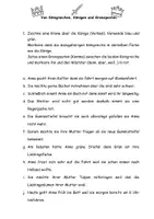Vorschau - Arbeitsblätter - Könige und Grenzposten Anwendung Kommaregeln - Deckblatt