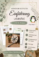 Vorschau - Stundenentwürfe - Einführung Laubsäge - Werken und Gestalten 4./5./6. Klasse - Deckblatt