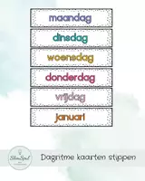 Voorbeeld - dagritmekaartjes stippen - Voorblad
