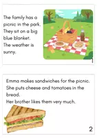 Vorschau - Arbeitsblätter - Englisch Lesespaziergang - Summer Picnic - Klasse 3/4 - Seite 3