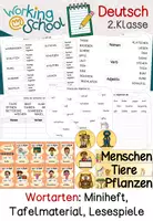 Vorschau - Arbeitsblätter - Wortarten Arbeitsblätter Klasse 2 | Deutsch Materialpaket - Seite 1