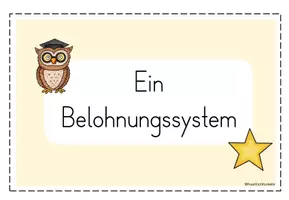 Vorschau - Poster - Das geheime Kind - Belohnungssystem für die Schule - Seite 1