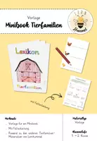 Vorschau - Arbeitsblätter - Minibook Tierfamilien - Vorlage & Anleitung - Deckblatt