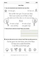 Vorschau - Arbeitsblätter - Lesen - Mein Kino im Kopf, ab Kl. 2 - Seite 1