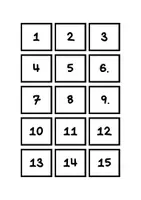 Vorschau - Bildkarten - Zahlenkärtchen 1–30 für den Unterricht – Gruppenbildung, Auslosen & Classroom Management | Freebie - Seite 1