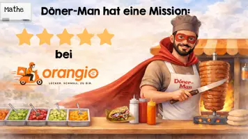 Vorschau - Stundenentwürfe - Unterrichtsentwurf und Material Kombinatorik Klasse 6- Wir gehen auf Sternemission mit Döner-Man - Seite 2