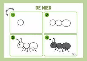 Voorbeeld - KleuterKlaar| Kriebelbeestjes: stappenplan kriebelbeestjes - Voorblad