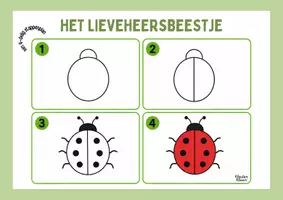 Voorbeeld - KleuterKlaar| Kriebelbeestjes: stappenplan kriebelbeestjes - Pagina 3