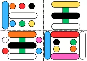 Aperçu - Apprentissages en autonomie - Jeu de repérage spatial et de logique - Page 3