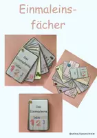 Vorschau - Arbeitsblätter - Einmaleinsfächer - Deckblatt