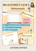Vorschau - Arbeitsblätter - Lesebegleitheft für die Leseförderung - Deckblatt