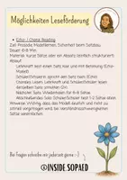 Vorschau - Arbeitsblätter - Lesebegleitheft für die Leseförderung - Seite 1