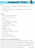 Vorschau - Arbeitsblätter - Materialpaket Afrika / Safari - Seite 1