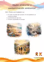 Vorschau - Audio-Dateien - Spanisch Hörtexte - Medio ambiente - Umweltverschmutzung - Deckblatt