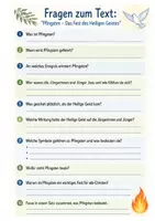 Vorschau - Arbeitsblätter - Pfingsten - Sachtext mit Fragen und Lösungen - Seite 2