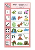 Vorschau - Spiele - Würfelgeschichte Dinosaurier - Seite 1